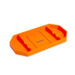 11985A<br>Rubber tool tray - with bit head holder - 27,5 x 14,5 x 2,5 cm